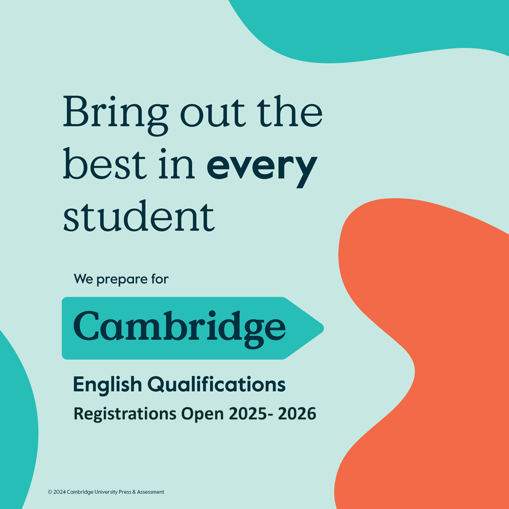 Cambridge English Popup